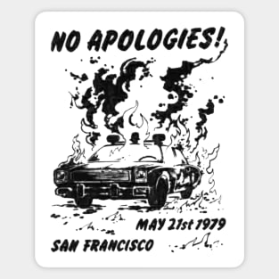 No Apologies! Magnet